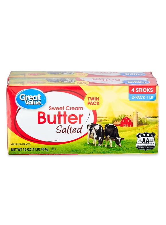 Great Value Butter & Margarine in Dairy & Eggs