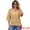 Khaki, variant on DARING DIVA Women's Crochet Hollow Out Knit Half Sleeve Top S Sky Blue