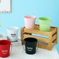 thumbnail image 5 of Set of 6 Metal Tin Buckets, Mini Storage Pails for Pens, Snacks, Flowers, Crafts, 4.3X3.5 Inch, Suitable for Home And Party Decor, A Small Iron Bucket, 5 of 8