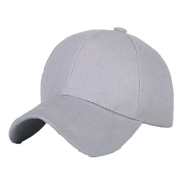 Gorra de béisbol sencilla Gorra parasol para exteriores para hombres y mujeres, gorra de color liso