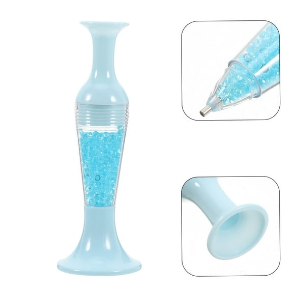 KONTONTY Diamond Art Pen 1 Set Rhinestone Picker Flower Pot Shaped Drill Pen for Nail Art Diy Embroidery Crafts Supplies
