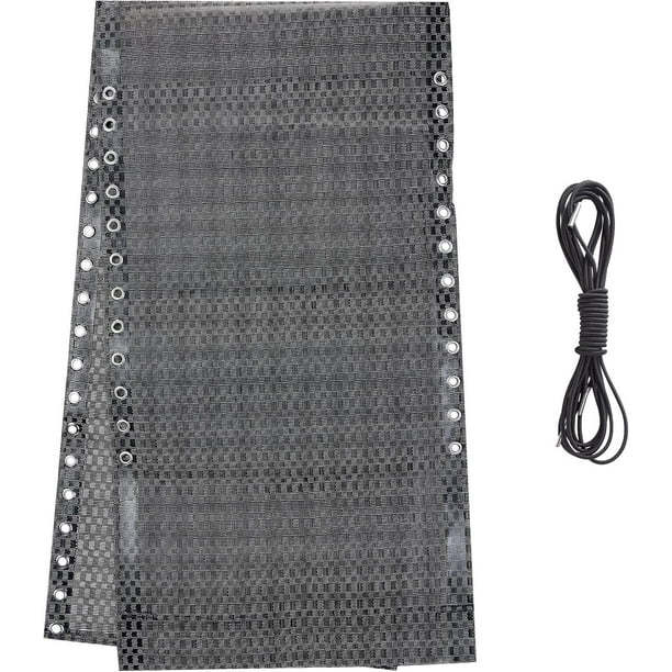 Tela de repuesto para silla de gravedad cero gris, tela de reparación para salón plegable antigravedad, para patio, playa, piscina, césped, camping.