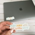 thumbnail image 2 of Sticker | Make Peace, 2 of 11
