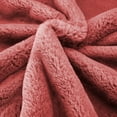 thumbnail image 5 of Home Soft Things Heavy Faux Fur 2 Piece Throw Pillow Cover Set - Coral spice - 20" x 20", 5 of 5