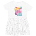 thumbnail image 3 of Inktastic Gigi and Pops Love Me Granddaughter Girls Toddler Dress, 3 of 5