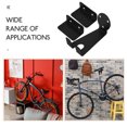 thumbnail image 3 of RUNROTOO 1 Set Wall Mounted Bike Rack Bicycle Wall Hanger Black Iron For Bike Storage, 3 of 8