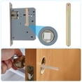 thumbnail image 6 of Square Door Knob Spindle 90x8mm, Carbon Steel Spare Door Handle Spindle, Gold 1 Pack, 6 of 7