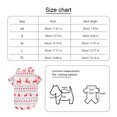 thumbnail image 2 of IFANLANDOR 1Pc White Pet Christmas Costume Breathable Dog Apparel with Elk Pattern for Holiday Parties, 2 of 6