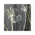 thumbnail image 6 of iDesign Gray Floral Polyester Shower Curtain, 72" x 72", 6 of 6