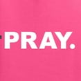 thumbnail image 5 of Wild Bobby Pray. Inspirational/Christian Unisex Crewneck Graphic Sweatshirt, Neon Pink, Large, 5 of 5