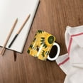 thumbnail image 4 of Disketp Bees and Sunflowers Large Coffee Mug with Handle Tea Cup Novelty Coffee Cup for Men Women Office Work, 4 of 6