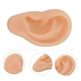 thumbnail image 2 of KAKOWELY Silicone Ear Model for Teaching and Practice Beige Color Realistic Design Perfect for Students,2.76"X1.57"X0.39", 2 of 5