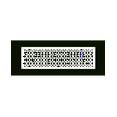 thumbnail image 6 of Prima Decorative Hardware Cast Aluminum Air Return Grill 6" x 26" - Black, 6 of 7