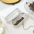 thumbnail image 5 of 3 Pcs Tea Ball Infuser Set Loose Leaf Tea Strainer Steeping Infuser Stainless Steel Floating Mesh Filters 4.25 x 1.75 inches, 5 of 7