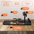 thumbnail image 4 of Lifepro 2-in-1 Sissy Squat Machine & Glute Machine - Premium Squat Workout Machine & Glutes Workout Equipment for Home LifePro NA, 4 of 7