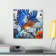 thumbnail image 4 of Bluebird of Baroque. - Canvas, 4 of 10