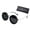 Gold-A, variant on Adjustable Folding Polarized Sunglasses with Stepless Dimming - Round Frame Eyewear for Men and Women for Driving, Cycling, Fishing, Running, and Summer Outdoor Sports, Black-B, 5.12 Inch