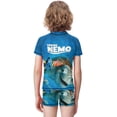 thumbnail image 3 of Finding Nemo Boys 2-Piece Swimsuit Set, Short Sleeve Rash Guard & Swim Trunks, 3 of 7