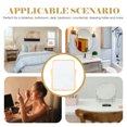 thumbnail image 3 of TABLZONE Miroir de Coiffeuse Miroir de Table pour Femmes Kaki Lot de 1, 3 of 7