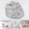 thumbnail image 2 of BNNG Sequin Tablecloth for Parties 24 Inch Round- Sparkle Glitter Laser Round Table Cover Overlay for Wedding Birthday Parties Bridal Shower Ceremony Birthday Holiday Banquet, Dessert Decor, 2 of 9
