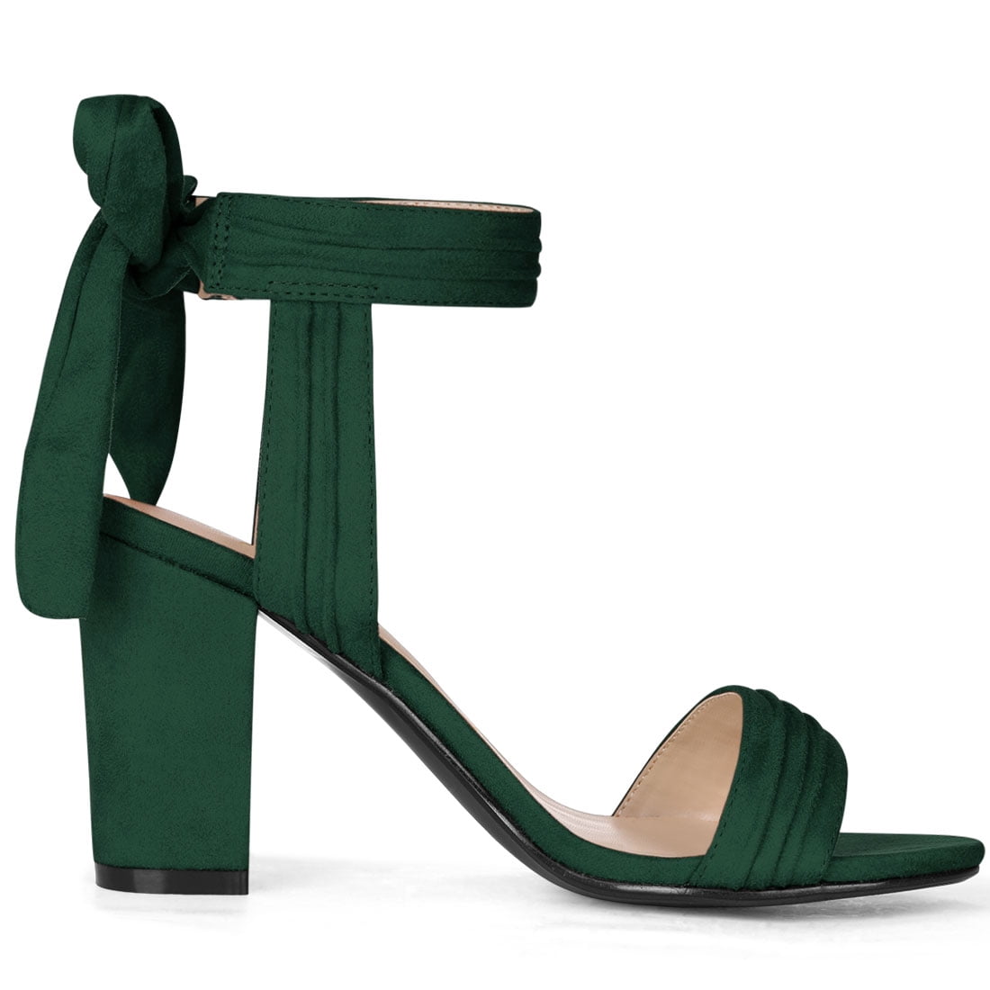 dark green heels