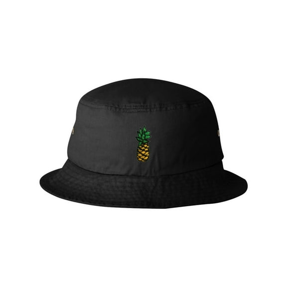 Adult Pineapple Embroidered Bucket Cap Dad Hat