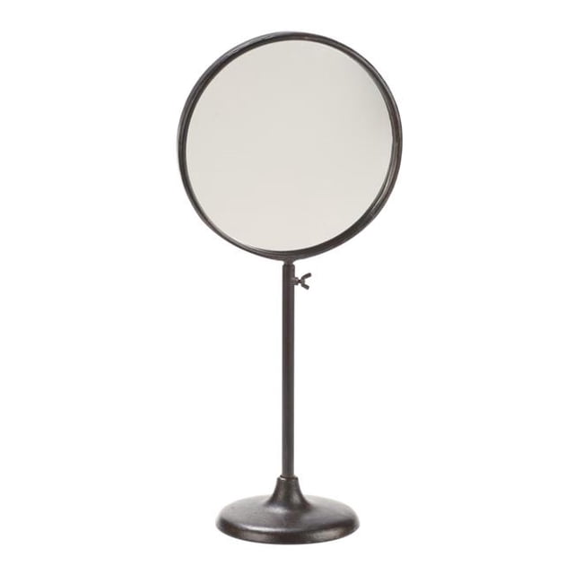 Tripar 42855 Support de Miroir Rond Industriel Réglable, Brun Foncé