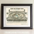 thumbnail image 2 of Flat Earth Map of the Square and Stationary Earth - 11x14 1893 Map by Orlando Ferguson This Map Is the Bible Map of the World, 2 of 6
