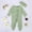 Light Green, variant on Lujianch Toddler Girls Boys Spring Fall Clothes Knit Ruffle Footies Romper Jumpsuit With Headband Outfit Toddler Girl Rompers Size 0-3 Months
