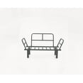 thumbnail image 2 of Loveseat - Linen/Modern/Small Space - Living Room - Black, 2 of 7