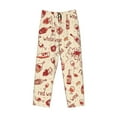 thumbnail image 4 of Haiem Red Wine Men's Pajama Pants Ultra Lightweight Pjs Bottoms Sleepwear Bottom Pants with Pocket Drawstring-Medium, 4 of 9