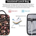 thumbnail image 5 of Cute Hedgehogs Lunch Bag For Women Men Insulated Lunch Box Portable Lunch Tote Bag,Reusable Leakproof Thermal Cooler Sack Food Handbags Case High Capacity For Work School Travel Picnic, 5 of 6