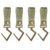 thumbnail image 1 of Gancho para acampar en forma de S Tendedero para tendedero Senderismo Accesorios para acampar (Verde militar) Ndcxsfigh Para Estrenar, 1 of 3