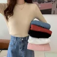 thumbnail image 2 of Blusa Suéter Para Mujer Cuello Alto Casual De Manga Largas, 2 of 8