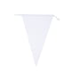 thumbnail image 3 of 1 Pcs 50 Feet Banderas de Triángulo Blancas para Colgar en Fiestas, Bodas, Decoraciones de Cumpleaños, 3 of 7