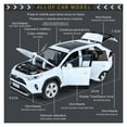 thumbnail image 2 of Toyota Suv Rav4 Limited Hybrid Miniature Metal Car 1/24, 2 of 5