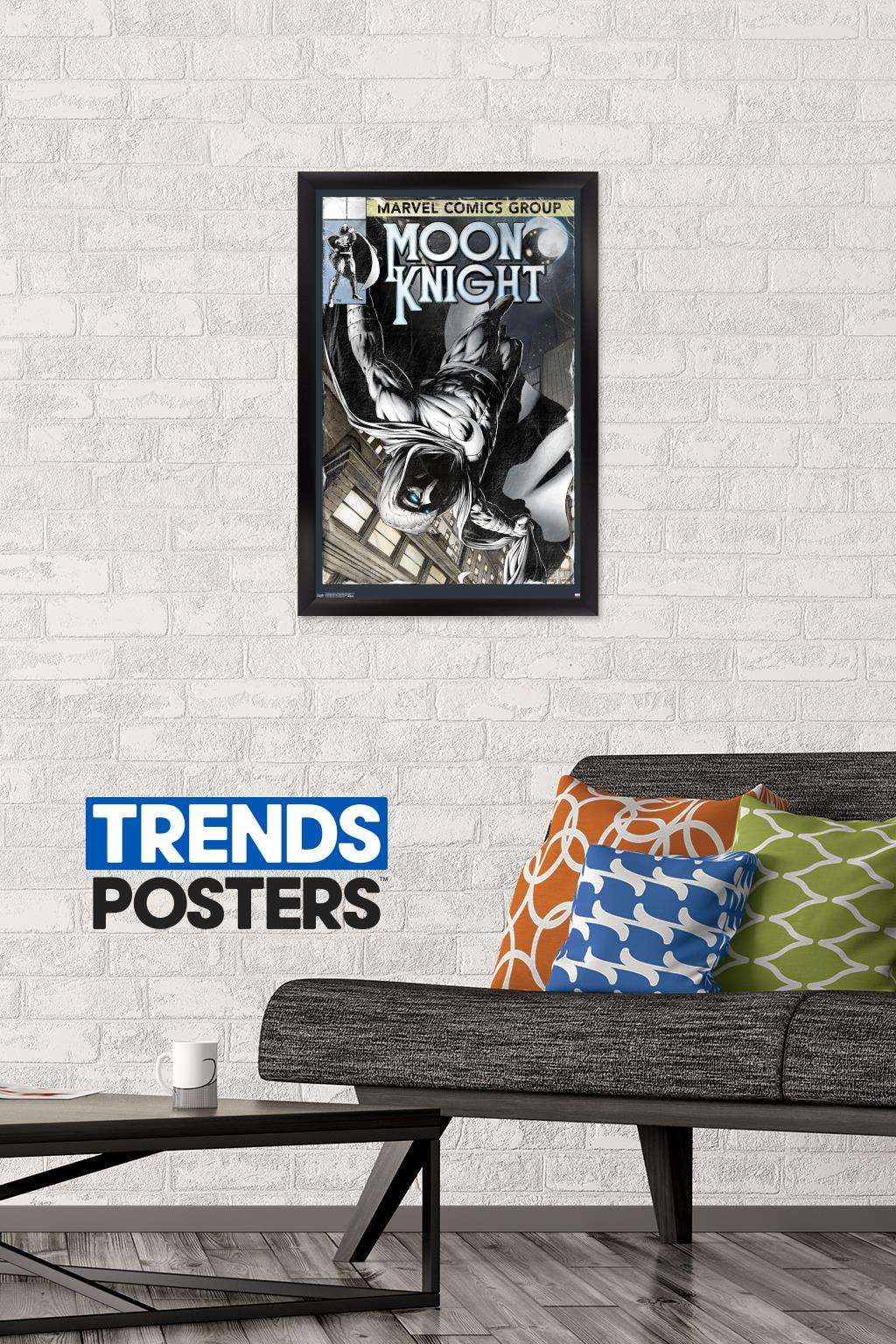 Marvel Comics - Moon Knight - Moon Knight #194 Wall Poster, 14.725" x 22.375", Framed