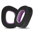thumbnail image 1 of 1 Pair Replacement Earpads For Corsair HS80 Max Magic Ice Skin (Black Purple), 1 of 2