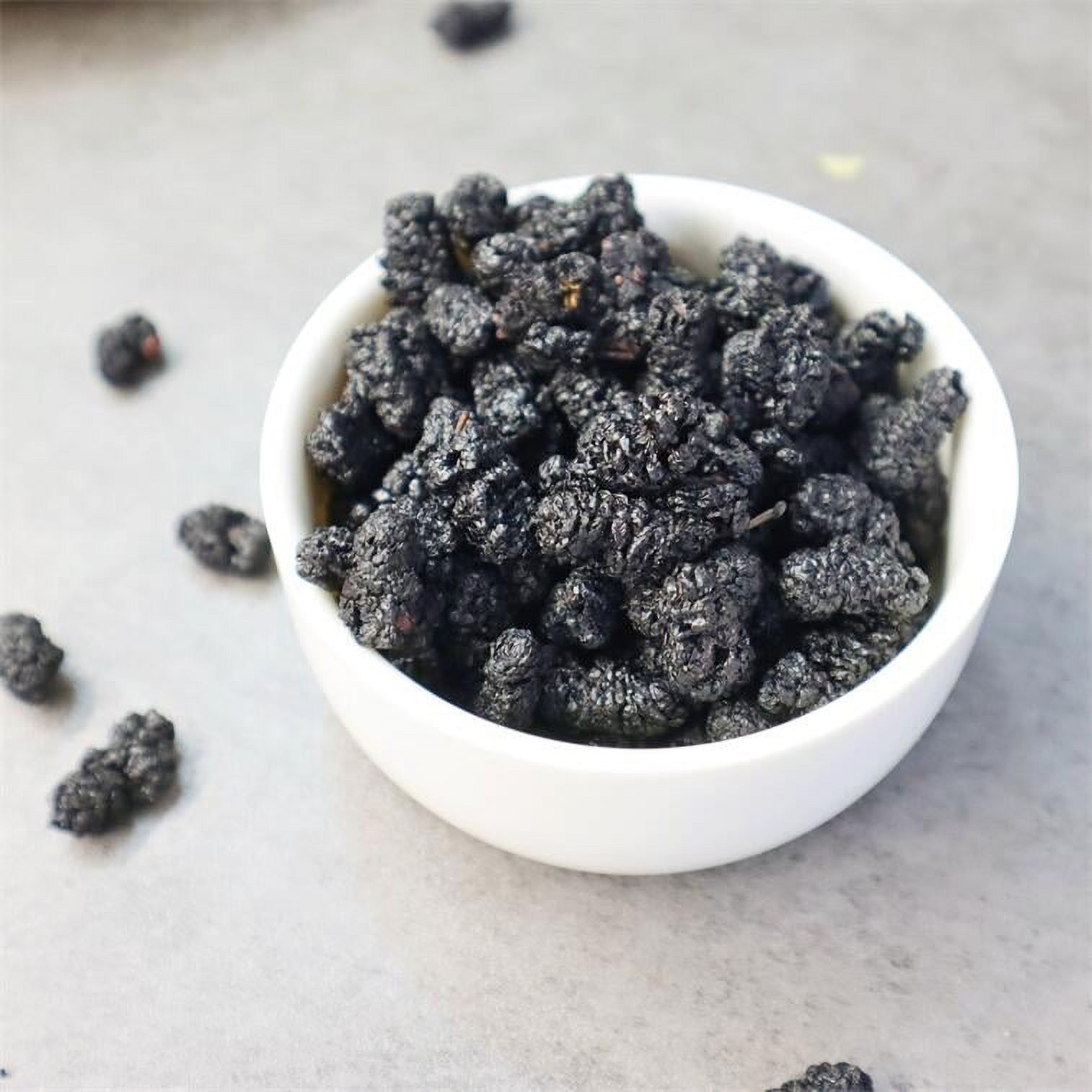 Premium Dried Black Mulberries Sun Dried Mulberries Healthy Vegan 280g