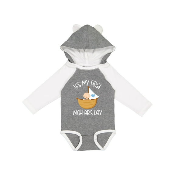 Inktastic 1st Mothers Day Boys Boys Long Sleeve Baby Bodysuit