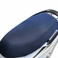 thumbnail image 4 of Funda de asiento para motocicleta, impermeable, con protección solar, con pequeños agujeros, para evitar el sol, elástica, aislante térmico, talla XXL (azul), 4 of 6