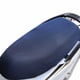 thumbnail image 5 of Funda de asiento para motocicleta, impermeable, con protección solar, con pequeños agujeros, para evitar el sol, elástica, aislante térmico, talla L (azul), 5 of 7