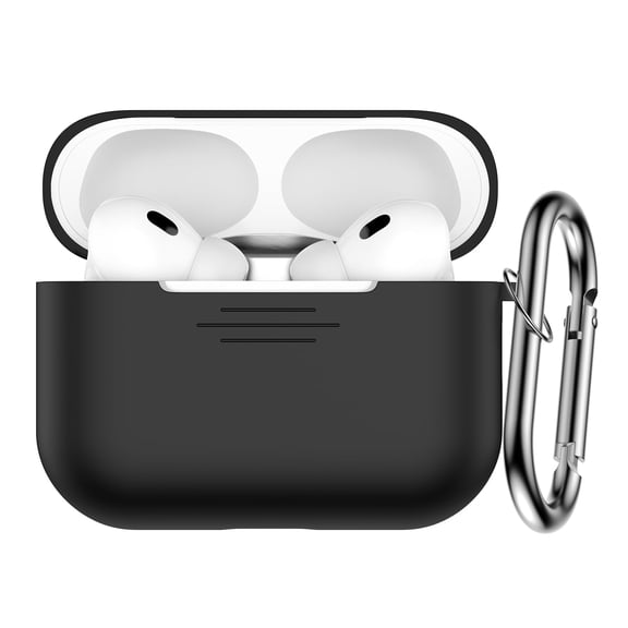 Airpods Pro 3 Case (2025),Soft Liquid Silicone Protective Case Skin Covers w/ Keychain & Front LED Visible Support Wireless Charging and USB-C Charging Case Compatible for AirPods Pro 3nd Generation