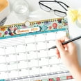 thumbnail image 6 of AGCAN 2025 Wall Calendar, 18 Months Daily Planner Agenda Monthly Planner for Home Office Classroom with 2 Pcs Planner Sticker, Runs From Jan 2025-Jun 2026, 13"x10", 6 of 9