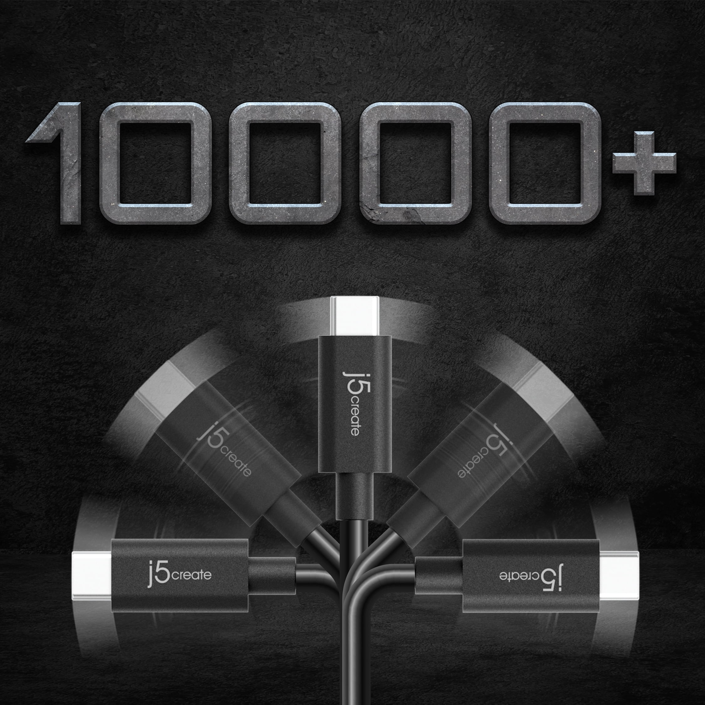 j5create Full-Featured USB-C Cable (USB4 Gen 3), JUC28L08