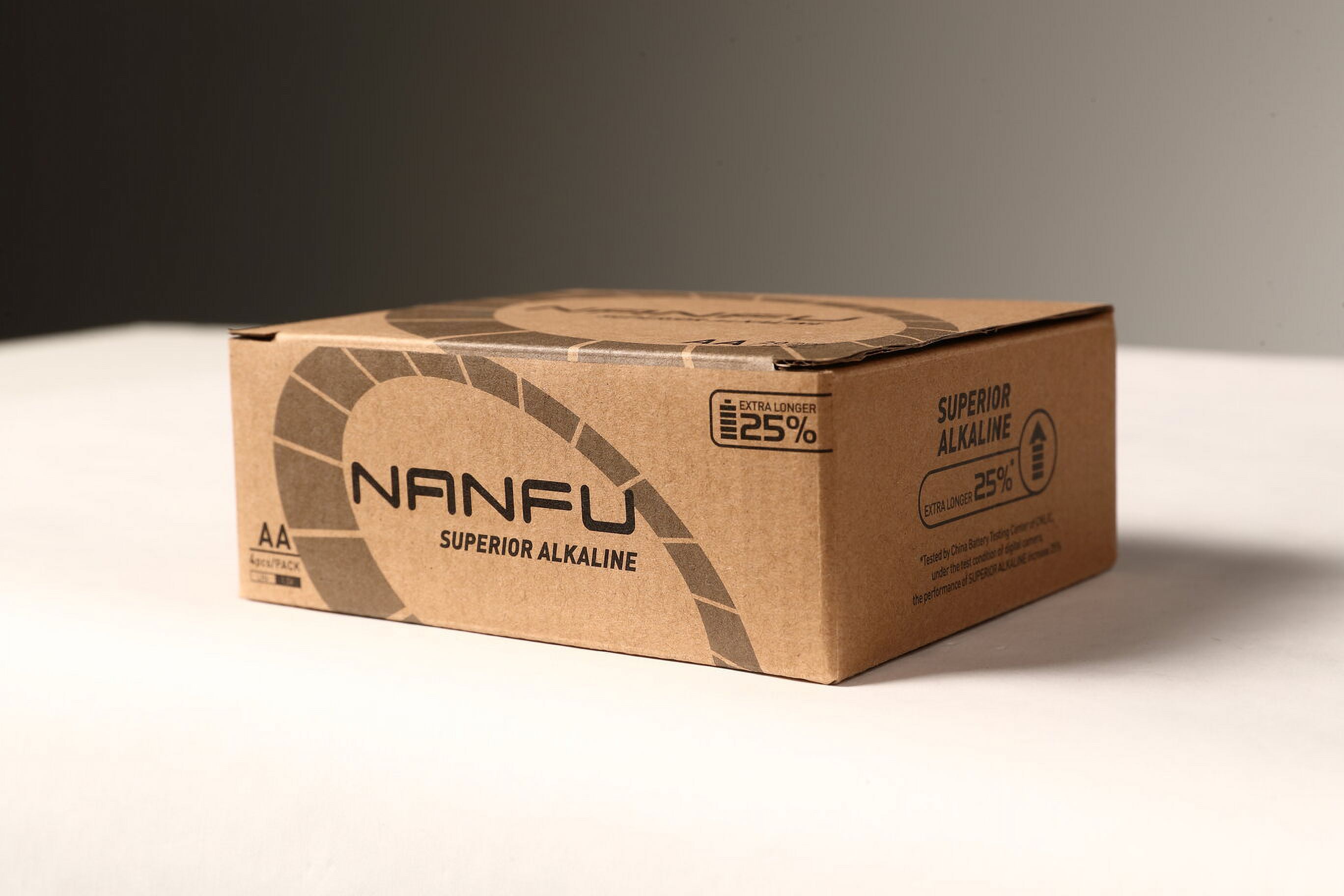 Nanfu 1.5V Alkaline  AA Batteries 80 Pack, 20  x 4 Pack=80 Pack ***