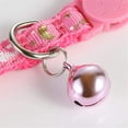 thumbnail image 5 of TEAMD 3 Pack Cat Collar Breakaway Kitten Collar with Bell Moon Star and Fish Bone Pattern Cat Collars Glow in Dark Adjustable from 7.5-11.4In, 5 of 6
