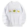 thumbnail image 1 of Sudadera con estampado de frutas para mujer, Tops de manga larga, ropa de otoño, ropa deportiva para uso diario, vacaciones, calle, primavera y otoño XL, 1 of 8
