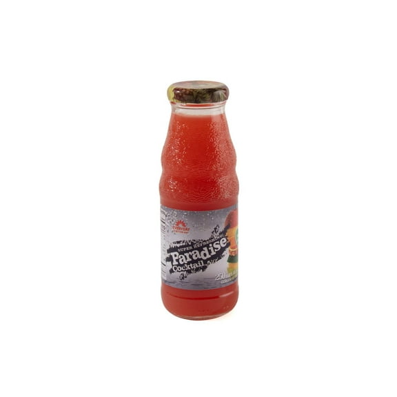 Paradise Premium Cocktail Fruit Juice, 8.4 fl. oz glass bottle