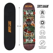 Tony Hawk Lenticular 31 Wanted Hawk Skateboard, 52mm Wheels